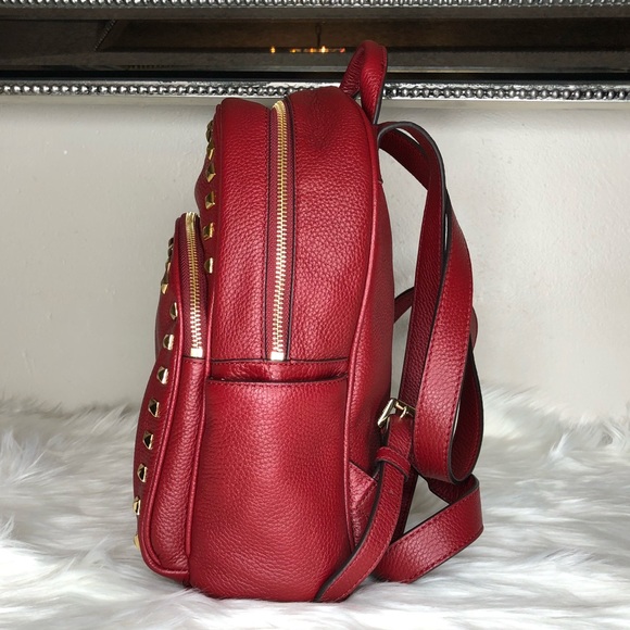 Michael Kors Abbey MD frame out studded backpack - Picture 5 of 8